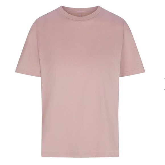 Skims Cotton Relaxed Tee Fawn Size Medium NWT in packaging - Picture 6 of 8